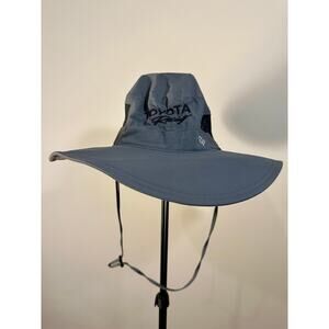 Toyota Racing Grey Wide Brimmed Bucket Hat with lanyard